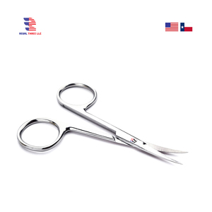Tijeras para cutículas de corte de piel seca de belleza, corte Extra afilado de estilo Ruso, hoja curva, tijeras de manicura de 3,5" - Product Image 2