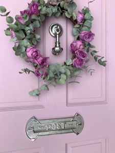 ที่เคาะประตูแบบโบราณที่ไม่เหมือนใครกระจกสีเงินตกแต่งเสร็จสมบูรณ์แบบสำหรับบ้านสำนักงานโรงแรมร้านอาหารและการตกแต่งแบบคลาสสิก - Product Image 6