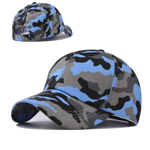 หมวกเบสบอลทรงพอง6แผงผ้าฝ้ายแบบยุ่งหมวกปักด้วยมือ5แผงสำหรับธุรกิจออกแบบโลโก้ได้ตามต้องการ - Product Image 1