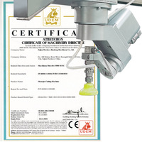 Machine de découpe à jet d'eau CNC 5 axes de bureau HUALONG Machinery HLWJ-3020 pour la découpe abrasive de mosaïque, de carreaux et de marbre