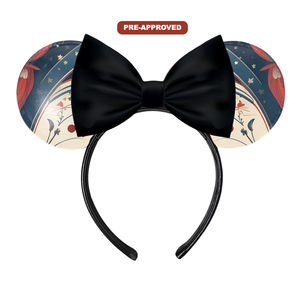 Serre-tête noir peignable aux couleurs de drapeau, accessoire de coiffure pour enfants, idéal pour le dessin et les activités créatives DIY pour garçons et filles lors de fêtes d'anniversaire - Product Image 1