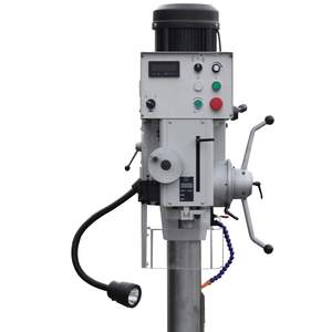 Perceuse à colonne 2,2 kW 220 V monophasée DP-40 avec alimentation automatique, tête engrenée, perçage max. 40 mm, cône MT4, affichage numérique RPM/DRO, électrique - Product Image 3