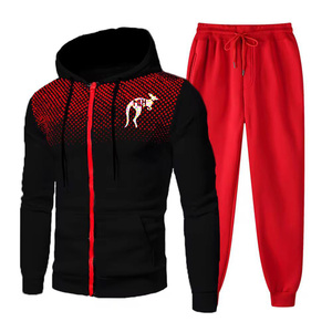 Nuevo Conjunto Deportivo de Invierno para Hombre, Calidad Premium, Ropa Casual, Transpirable, Resistente al Viento, Ecológico, 100% Algodón, para Adultos - Product Image 1