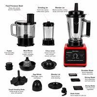 Hete verkoop 8-in-1 elektrische blender, voedselmolen, sapmixer, groentesnijder, voedselprocessor voor restaurant, hotel en keuken