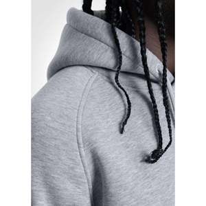 Nueva Sudadera con Capucha Boxy Raglan en Gris Melange - Tejido French Terry Lavado con Enzimas con Bordado 3D - Product Image 5