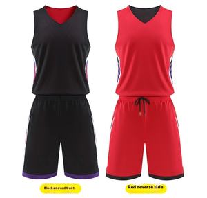 Ensemble de Tenue de Basketball Respirante à Séchage Rapide Imprimée Double Face Vêtements de Sport d'Été Élégant Ensemble de Tenue de Basketball Maan Wears 2026 - Product Image 5