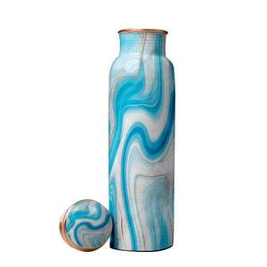 Botella DE AGUA DE Metal de cobre puro con la mejor calidad, diseño de esmalte, botella de cobre para regalar, uso escolar y de oficina - Product Image 3