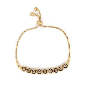 Authentic Brass Fine <b>Beaded</b> <b>Bracelet</b> - Product Image 1