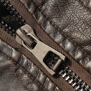 Chaqueta de cuero de alta calidad Chaqueta de cuero con logotipo personalizado Ropa de moda Chaqueta de cuero para hombres - Product Image 4