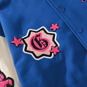 Chaqueta de Béisbol Estilo Universitario de Lona de Alta Calidad Personalizada, Chaqueta XL de Moda para Otoño e Invierno, Bordado, Costuras en Contraste, Bolsillos - Product Image 6