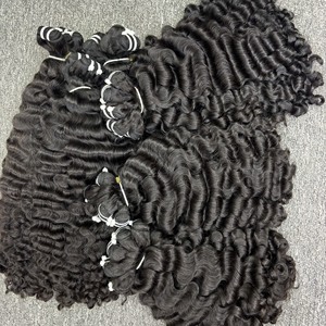 เครื่องทำผมลอนแบบชาวพม่าเครื่องทำแนวหนังกำพร้าจากเวียดนามแท้100% ทอผมสองชั้น - Product Image 2