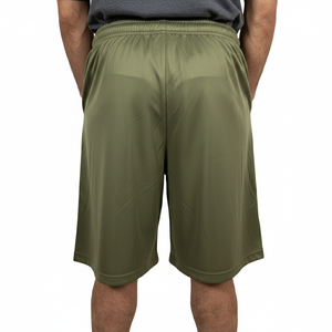 กางเกงขาสั้นผ้าฟลีซคอตตอน 100% สำหรับผู้ชาย กางเกงขาสั้นแฟชั่นสุดฮิตพร้อมขอบเอวยางยืด กางเกงขาสั้นลำลองผู้ชายสั่งทำพิเศษ - Product Image 2