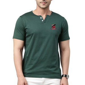 Service OEM de t-shirts Henley, nouveaux modèles de t-shirts Henley, meilleur prix, t-shirts Henley décontractés pour adultes. - Product Image 1