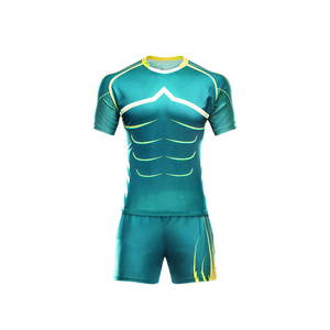 Vêtements de football rugby personnalisés, uniformes d'équipe sportive respirants, ensembles promotionnels, y compris maillots de sublimation - Product Image 1