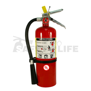 เครื่องดับเพลิงชนิดผงเคมีแห้งแบบอเมริกัน ยี่ห้อ Safety Life หรือแบบกำหนดเองตามโลโก้บริษัท น้ำหนัก 5 ปอนด์ 2.5 ปอนด์ 10 ปอนด์ และ 20 ปอนด์ - Product Image 4