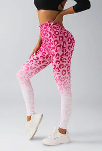 Leggings de yoga et de sport pour femmes de la marque FITFASHION, taille haute, style uni, avec logo de fabrication pour adultes - Product Image 6