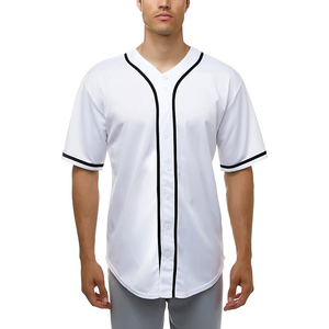 Uniforme de baseball en tissu polyester de haute qualité en coton la plus vendue uniforme de baseball personnalisé de haute qualité en gros - Product Image 1