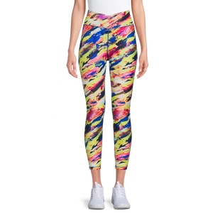 Women's Mid Waist Yoga/Gym <b>Leggings</b> <b>with</b> <b>Pockets</b> Spandex/Polyester Four-Way Stretch Quick Dry for Running & Workout - Product Image 6