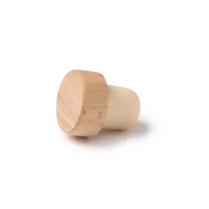 จุกปิดขวดไวน์ไม้แบบส่วนตัวของเจส อุปกรณ์สุดพิเศษสำหรับคนรักไวน์ - Product Image 1