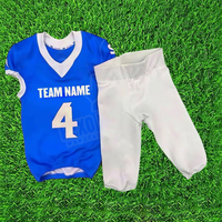 Nouvelle Arrivée 2026 – Uniforme de Football Américain Personnalisé 100% Polyester Respirant à Motif Écossais avec Logo Frontal Séchage Rapide