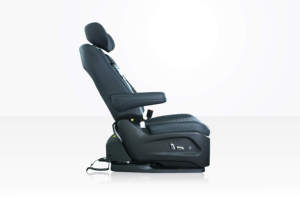 Sedile Auto Girevole Programmabile in Pelle di Lusso con Capacità di Sollevamento di 150 kg per Persone con Disabilità - Product Image 5
