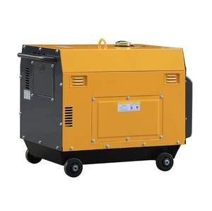 Generador Diésel Silencioso de 5kw, 12kva, 10kw, 8kw, 6kw, 50/60hz, 1/3 Diésel, 10Kva, para Plantas de Energía Eléctrica de Reserva, Venta Directa de Fábrica - Product Image 4