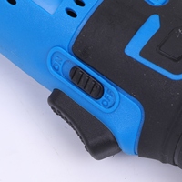 Llave de Trinquete Inalámbrica de 12V y 3/8 Pulgadas, 37Nm, Compacta, Eléctrica, con Batería de Litio Extraíble para Espacios Reducidos