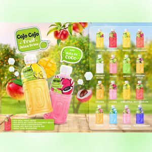 Bouteille en PET 320 ml Cojo Cojo Purée d'ananas Nata de Coco 100% Naturelle ODM/OEM Marque Privée Boisson Fournisseur d'usine au Vietnam - Product Image 5