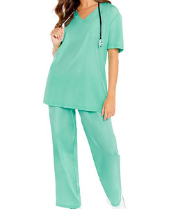 Uniformes de hospital de enfermera transpirables tejidos algodón 100% servicio ODM/OEM calidad superior diseño personalizado ofertas al por mayor proveedor BD - Product Image 1