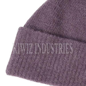 หมวกบีนนี่สำหรับฤดูหนาวหมวกบีนนี่ขนสัตว์ออร์แกนิกออกแบบได้ตามต้องการ - Product Image 5