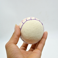 Boules de feutre décoratives écologiques réutilisables en laine 100% nouvelle-zélandaise, faites à la main, bio, de haute qualité, durables, pour la lessive, taille 7 cm, lot de 6