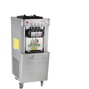 JTS Double Twist Rolling Bleanding Grande Capacité Ice Cream Palor Machine Automatique Vente à bas prix