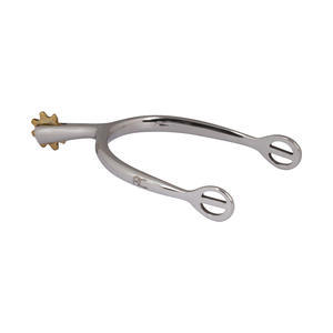 POW คุณภาพสูง Gents Shanks SB rowel No. 3 spurs ภาษาอังกฤษ2025 Edition - Product Image 1