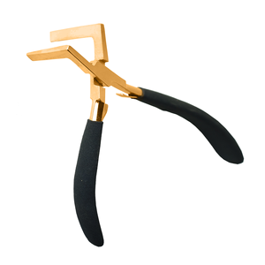 Vente flash MIANBRO ENTERPRISES ZS-023 Pince à cheveux en acier inoxydable à usage commercial pour appliquer des micro-perles, des liens en kératine, des outils - Product Image 1