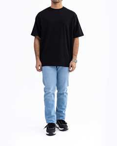 เสื้อยืดคอกลมผู้ชาย ผ้าฝ้ายพรีเมียม 100% สวมใส่สบาย ทรงปกติ เป็นมิตรกับสิ่งแวดล้อม ระบายอากาศได้ดี ไม่ยับ 200 กรัม พิมพ์ลายด้านหน้า - Product Image 1