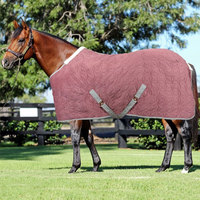 Couvertures de protection durables pour chevaux pour un confort quotidien en écurie Doublure en polaire douce Couvertures d'écurie pour chevaux pour le froid et la chaleur