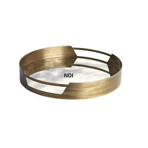 ถาดเสิร์ฟอาหารและอาหารเช้างานตกแต่งทำมือถาดเสิร์ฟอาหารสำหรับใช้ในบ้านโรงแรม - Product Image 1