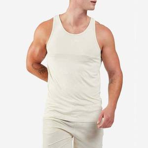 Débardeurs OEM pour hommes Débardeurs de gymnastique Débardeurs Vêtements de sport Stringer Musculation Fitness Hommes Mode personnalisée Coton Spandex - Product Image 1