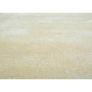 Alfombra de Lana y Viscosa Tufted a Mano, Color Blanco Dorado, Grosor de Felpa de 10 mm, Rectangular, con Rayas Abstractas, para Uso en el Hogar y Pasillos - Tnq-3218 - Product Image 3