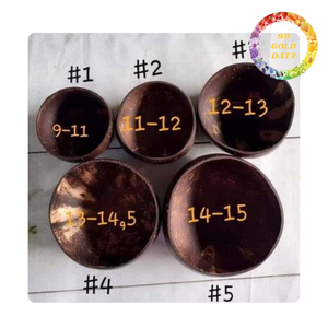 Cuenco de madera de coco de varios patrones | Perfecto para regalar, cocinar y usar a diario | Cuenco ecológico y reutilizable - Product Image 2