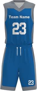 Uniforme de baloncesto de estilo único de talla grande transpirable ligero establece color sólido de alta calidad para adultos - Product Image 4