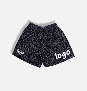 Pantalones cortos informales de poliéster básicos OEM con logotipo de sublimación de alta calidad para hombre, pantalones cortos deportivos de malla para entrenamiento de verano - Product Image 3