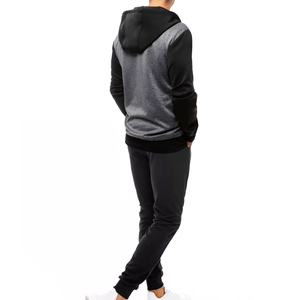 Survêtement pour hommes avec conception personnalisée de la collection d'hiver et service OEM avec survêtements de jogging teints en couleur unie - Product Image 5