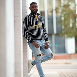 2025 Sudaderas con capucha y sudaderas sólidas para hombre-100% algodón, 420g rayas Zip-Up Unisex 100% algodón mezcla logotipo bordado - Product Image 5