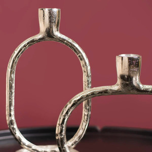 Minimalist Metal Decorative <b>Candles</b> Holder Handmade <b>Candle</b> Pillar Holders Stand Simple Design Tableware Decor Home Christmas - Product Image 5