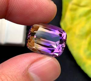 Piedra preciosa de ametrino boliviano Natural 100% de alta calidad para el uso de la fabricación de joyas por fabricantes y mayoristas indios a precios a granel - Product Image 3