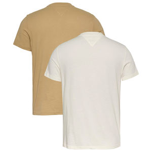 Fabricante personalizado hombres camisetas ligero algodón liso en blanco mejor tela impresión personalizada logotipo tejido carácter ecológico - Product Image 3