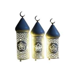 Classic Metal Moroccan Style Ramadan <b>Lantern</b> Eid Decoration Durable Fast Delivery Muslim Festive <b>Lamp</b> for Home Celebrations - Product Image 4