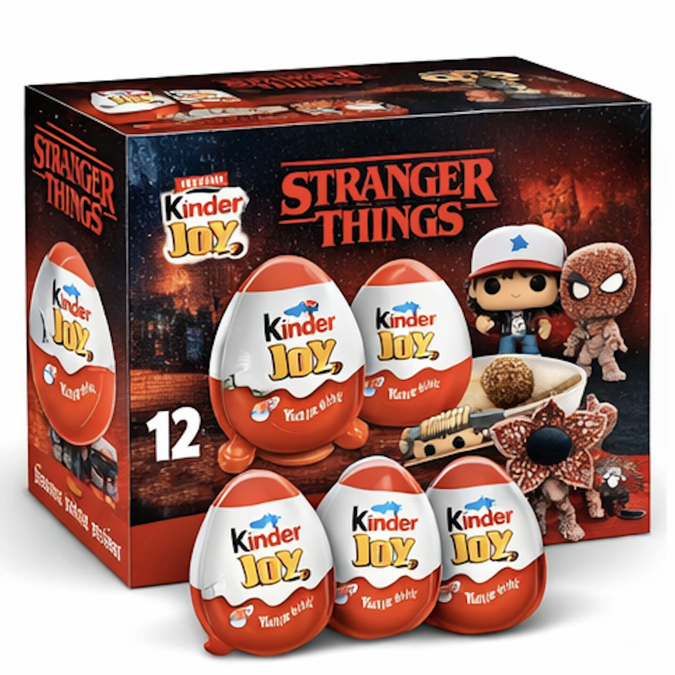 Stranger Things Kinder Joy Sürpriz Yumurta 20g, Markalı Çikolata