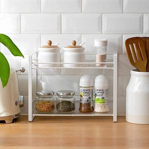 Modern Design Glass <b>Spice</b> <b>Rack</b> Effortless Organization for Your Seasonings - Product Image 4